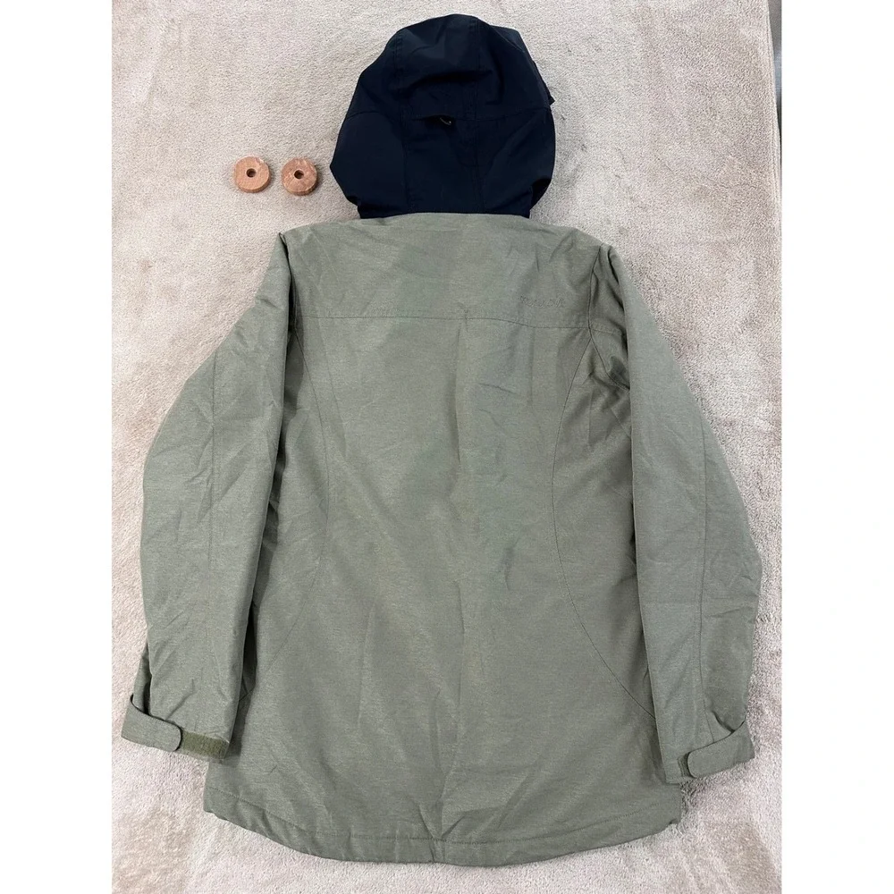 Body Glove Snow Technology‎ Hooded parka Jacket Mens M Olive Black Insulated EUC